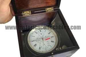 Chronometer Thomas Mercer to Commodore Geoffrey Thomas Phipps Hornby, 1864