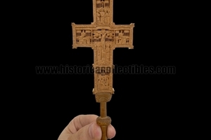 Croce Ortodossa con miniature da devozione privata, Monte Athos, circa 1720