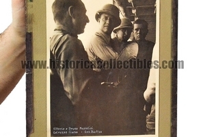 Foto Vittorio e Bruno Mussolini, Galeazzo Ciano e Gen. Bastico, 1935