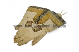 Gloves belonging to Feldmarschall Johann Graf Radetzky, Kingdom of Lombardo-Veneto, 1836-1857