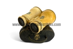 Binocolo Avorio "Fabbre Opticien Turin&Florenze", appartenuto a Tommaso di Savoia Genova, circa 1875