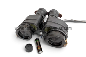 Military Binoculars "41" MOM-Magyar Optikai Művek 8x40, Illuminated Reticle, circa 1970