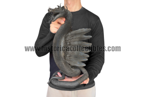 Winged Dragon, hand-forged iron, second half of the Edo period, 1603-1868