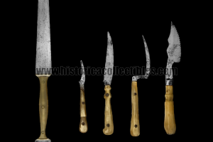 Set di 5 Strumenti Chirurgici, Italia o Francia, 1700-1730